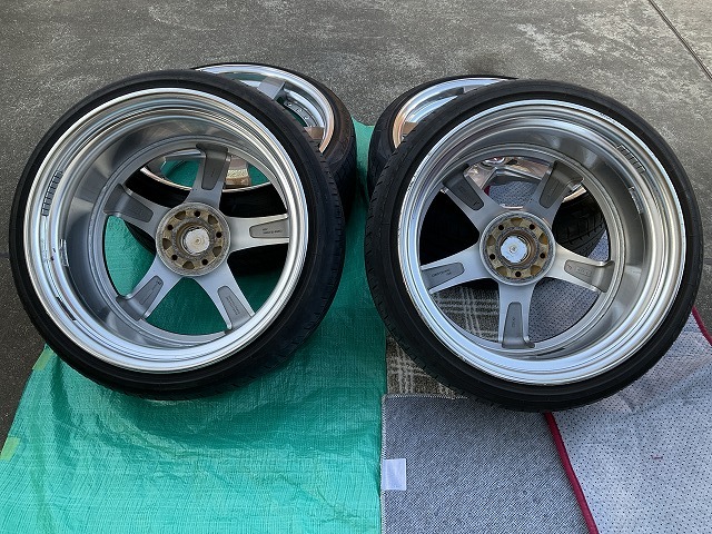 WORK ZEAST ワーク ジースト ST2 20×9.5J +33 20×10J +35 5穴 PCD114.3 245/35/20 中古 手渡しのみ_画像5