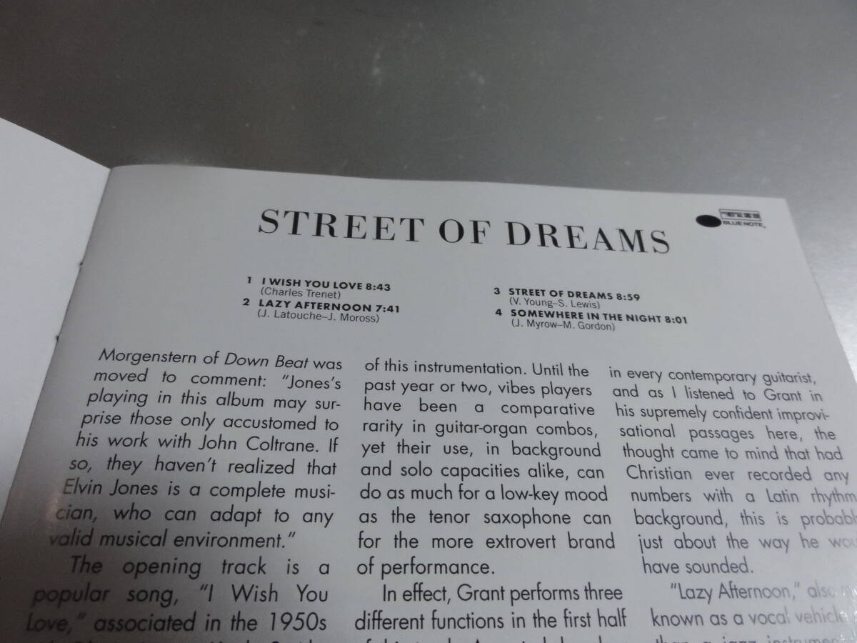 GRANT GREEN STREET OF DREAMS RVG EDITION 24Bitリマスター