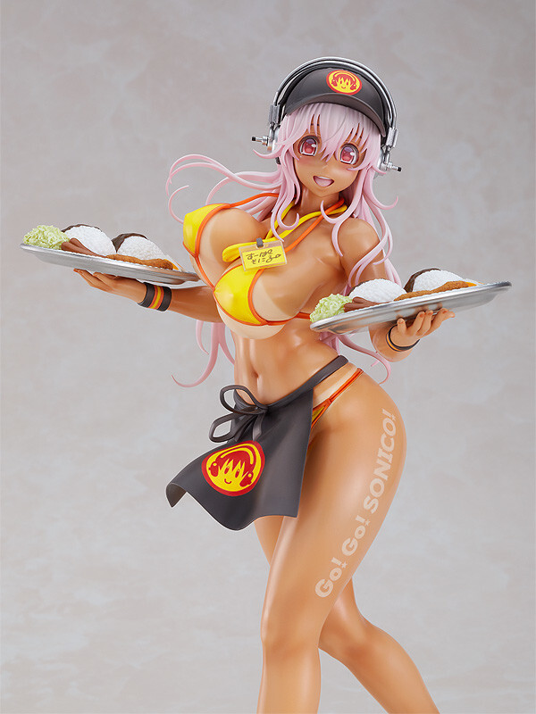 正規品　マックスファクトリー すーぱーそに子　ビキニウェイトレス　ver そに子　褐色　フィギュア　検（スカイチューブ ネイティブ_画像2