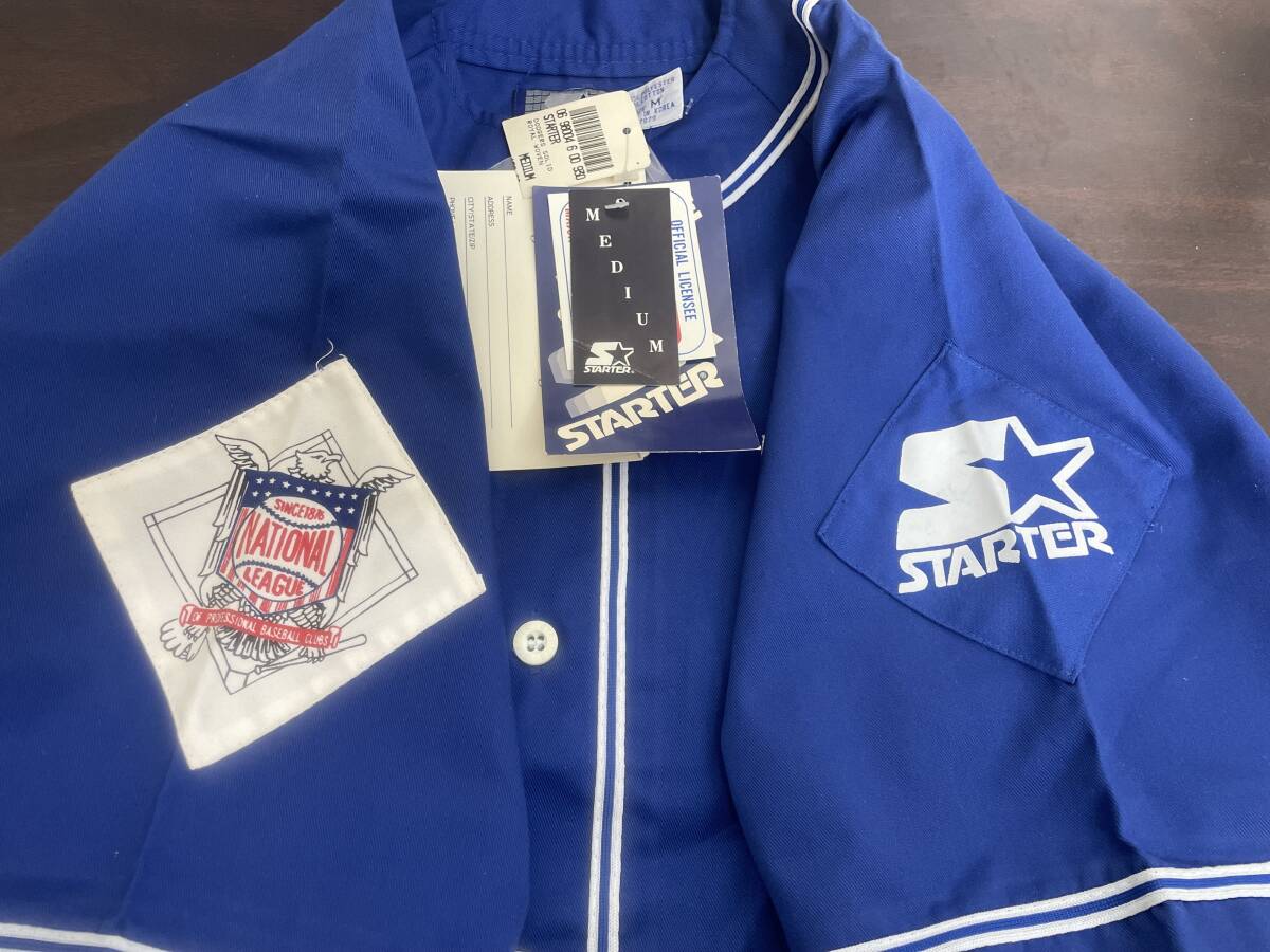 タグ付き■ロサンゼルス ドジャース STARTER ユニフォーム Mサイズ Los Angeles Dodgers LA 野球 MLB　未使用品_画像3