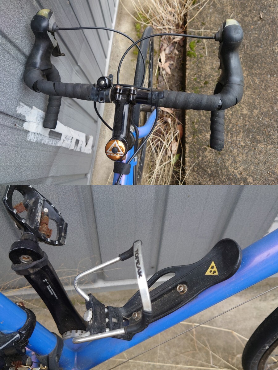 FUJI Feather CX+ フジ フェザーCXプラス ロードバイク 自転車 現状品_画像9