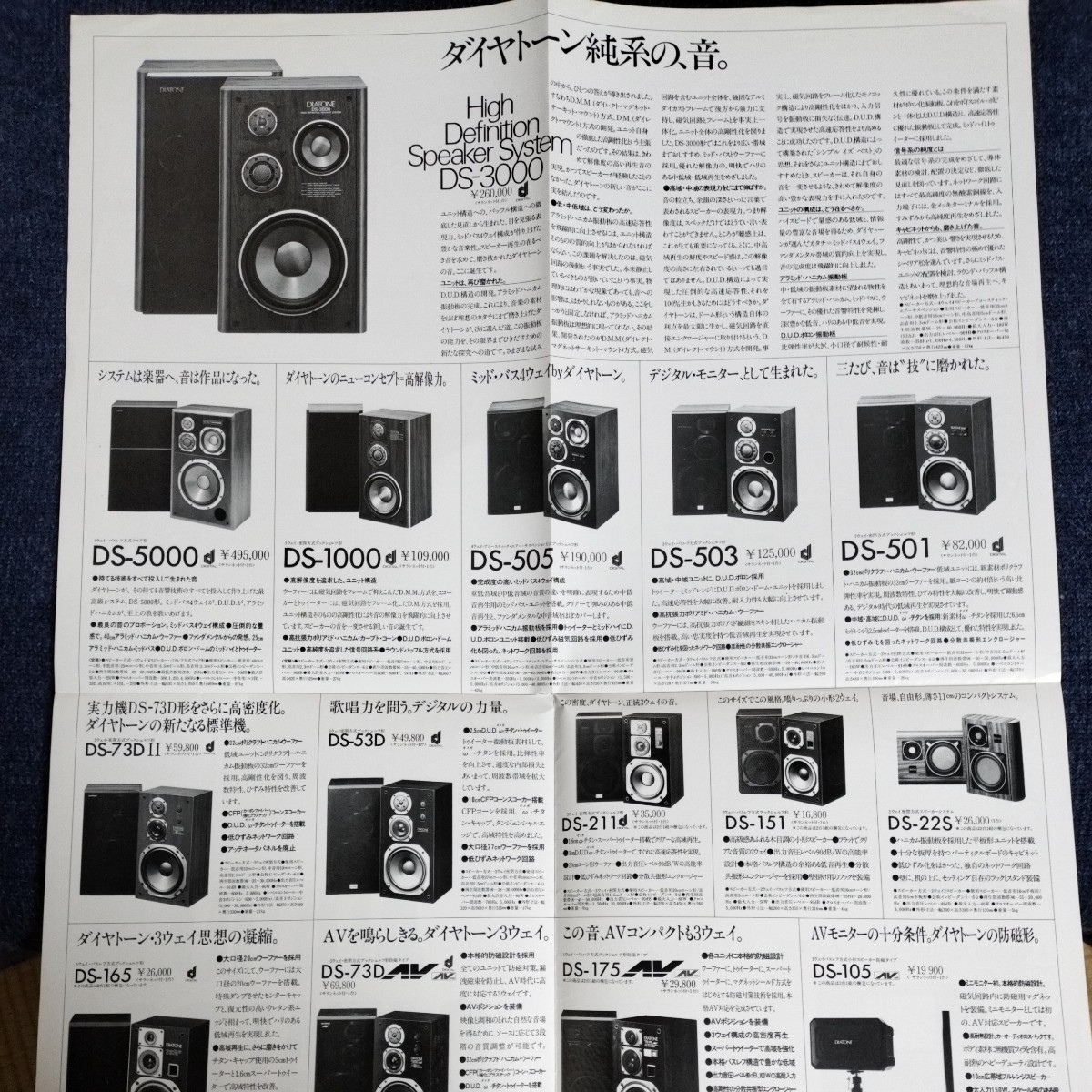 【カタログ】DIATONE　ダイヤトーン　オーディオカタログ　ロボティシリーズ　昭和59年　三菱電機_画像4