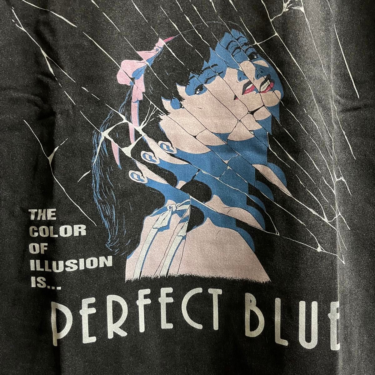 アニメ映画 PERFECT BLUE ロングTシャツ パーフェクトブルー ロンT 長袖 Retro Anime