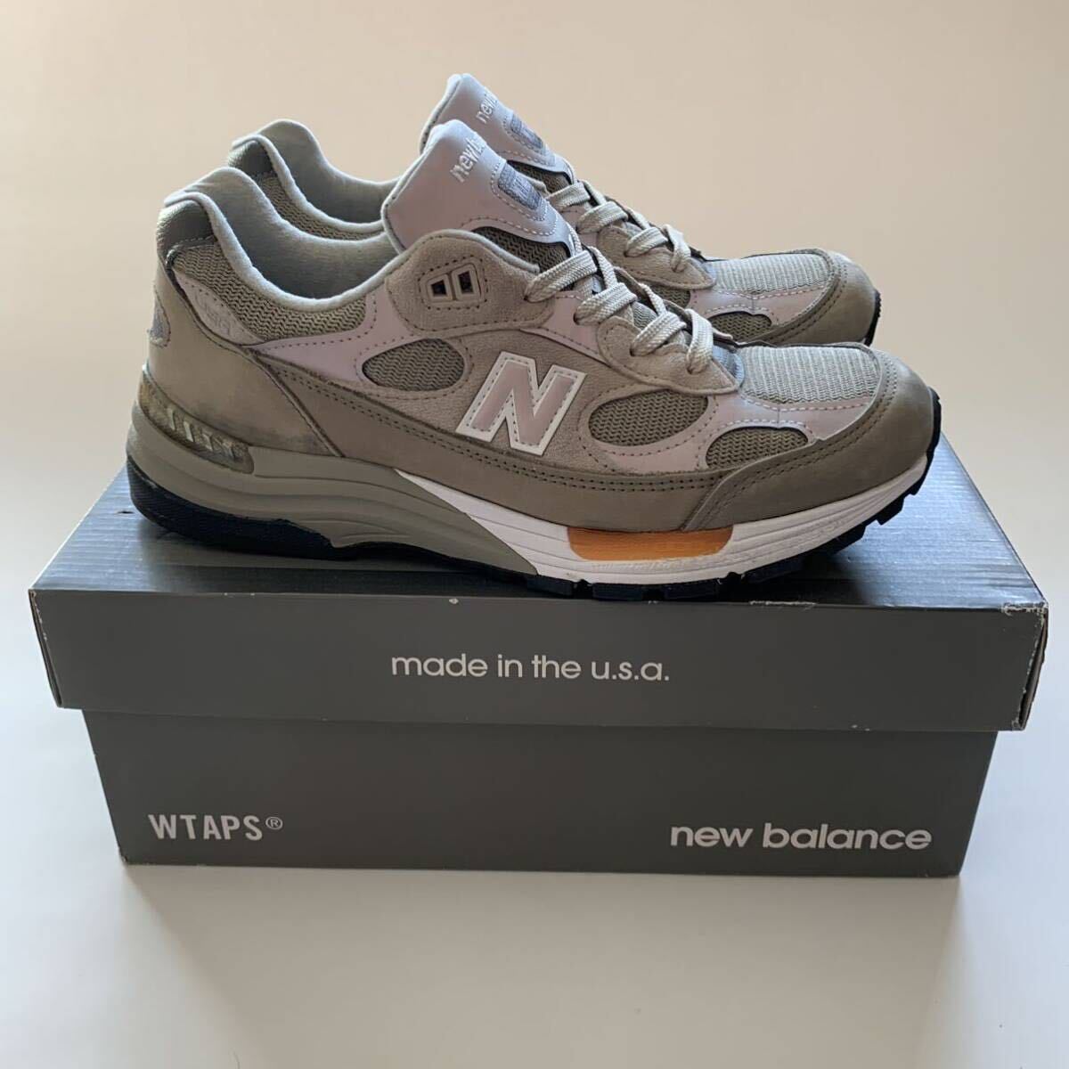 WTAPS NEW BALANCE M992WT 992 SNEAKER 990 991 993 ダブルタップス ニューバランス スニーカー 靴_画像2