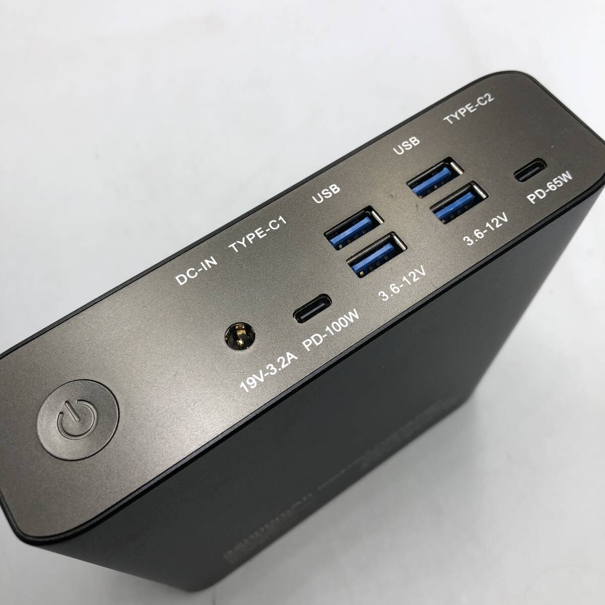 【通電確認済】Krisdonia モバイルバッテリー 大容量 急速充電 32000mAh ポータブル電源 PD対応 100W PSE認証済  /Y16036-E1