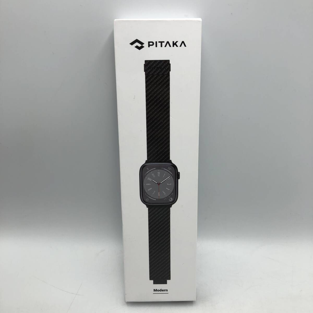 PITAKA カーボン製 ウォッチバンド モダン Apple Watch対応 バンド /Y16111-X2_画像1