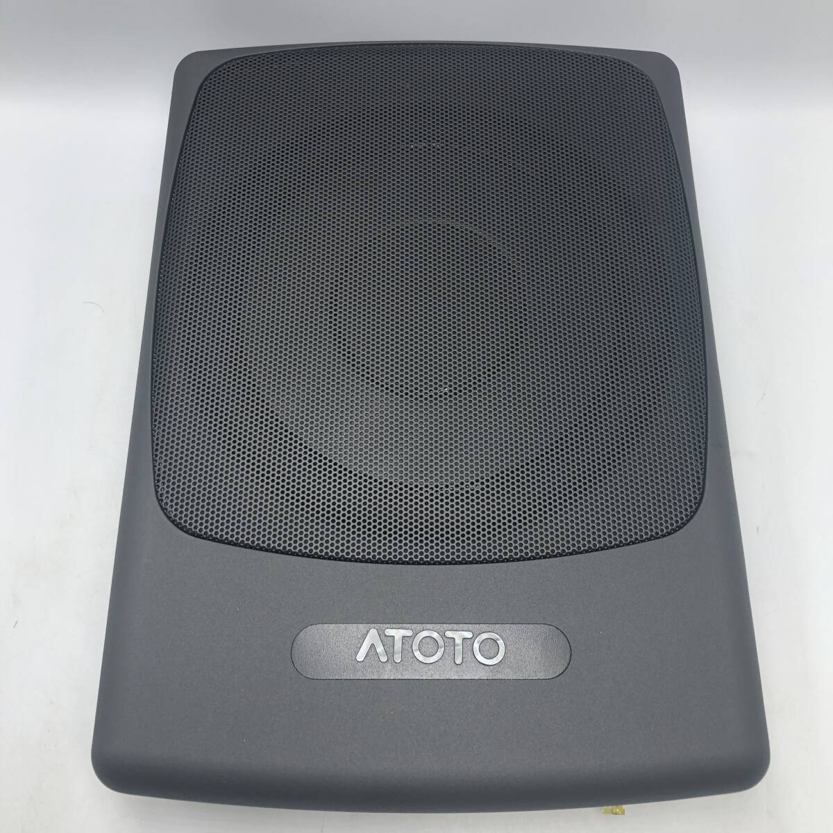 【未検品】ATOTO CS-101SW 10inch(25cm) 薄型 パワードサブウーファー 車載用 アンプ内蔵 リモートサブウーファーコントロール /Y16415-C2の画像2