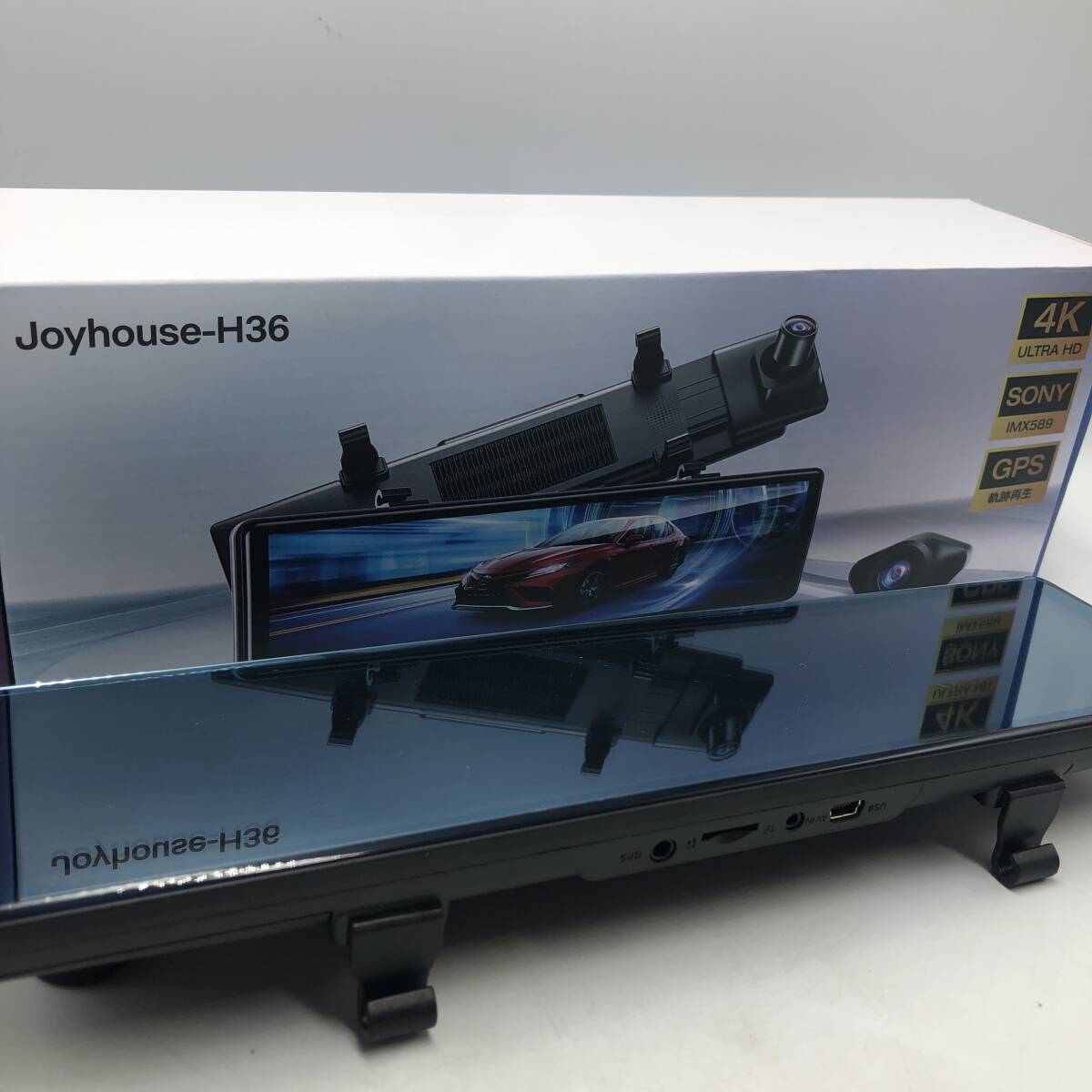 【未検品】Joyhouse H36 ドライブレコーダー ミラー型 4K画質王 GPS追跡 /Y16575-E1 【未検品】Joyhouse H36 ドライブレコーダー ミラー型 4K画質王 GPS追跡 /Y16575-E1