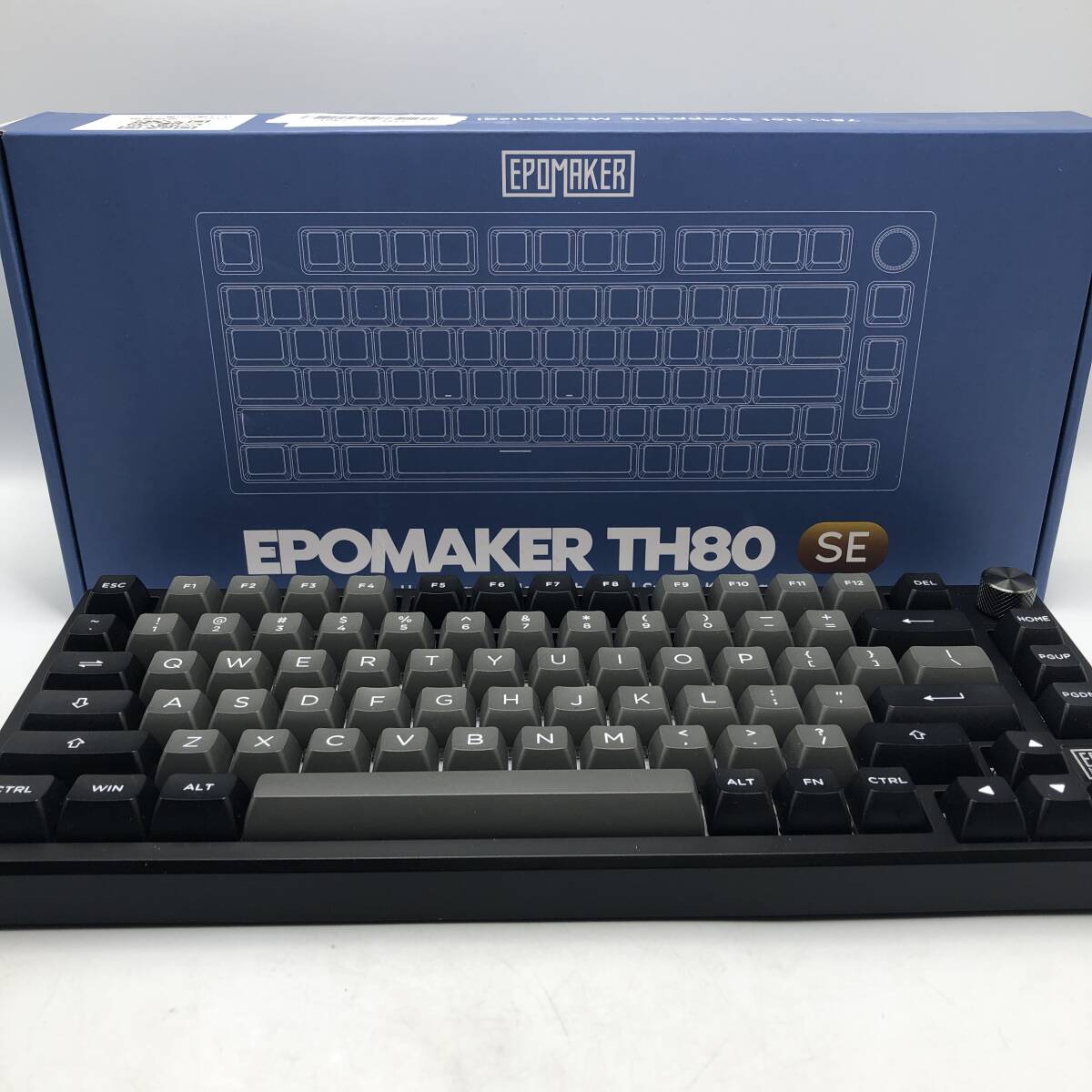 【訳あり】EPOMAKER TH80 SE ゲーミングキーボード ガスケット 75% メカニカルキーボード /Y16662-D1の画像1