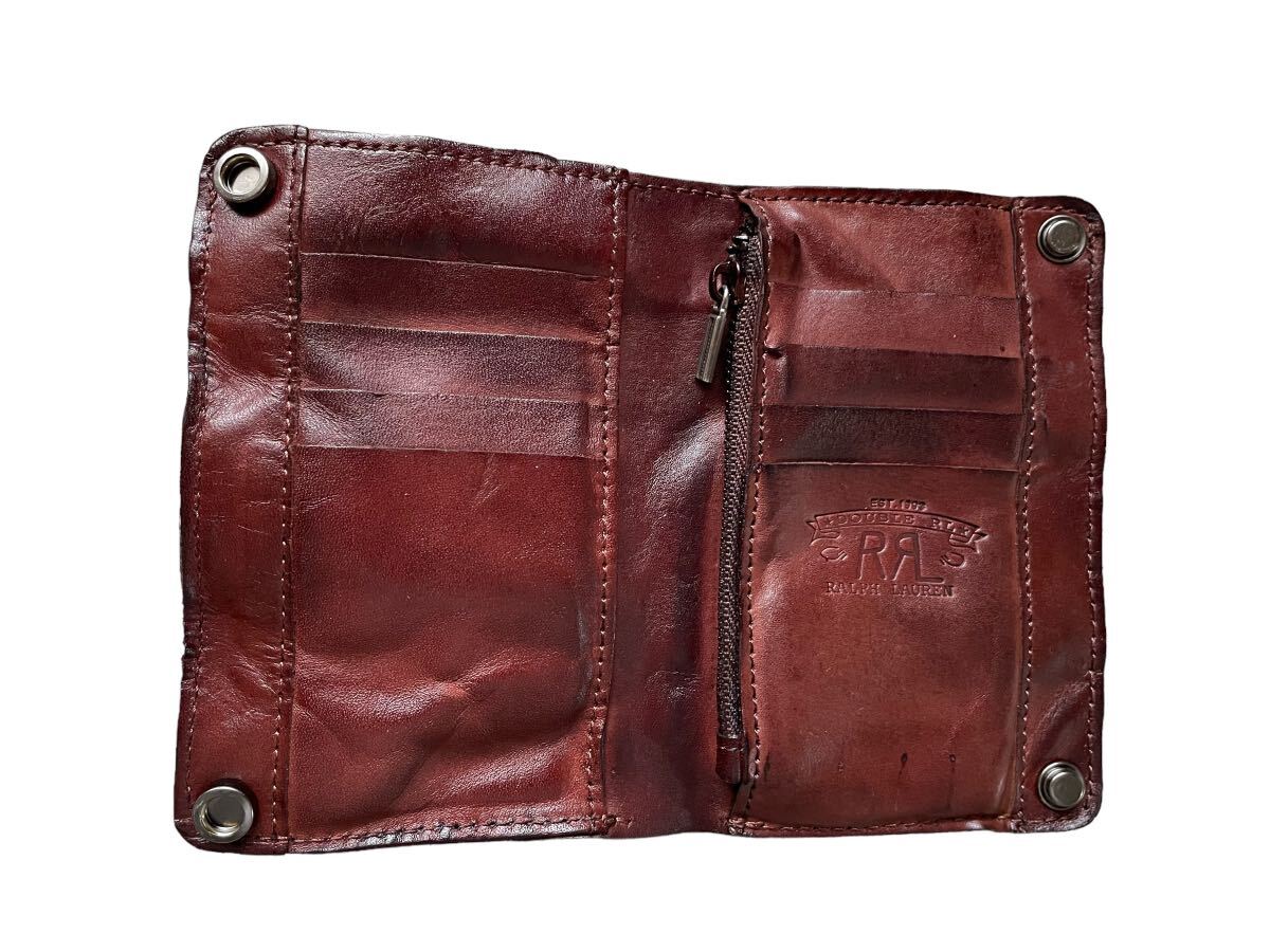 RRL Double RL ダブルアールエル レザーウォレット ビンテージ RRL Double RL ダブルアールエル レザーウォレット ビンテージ