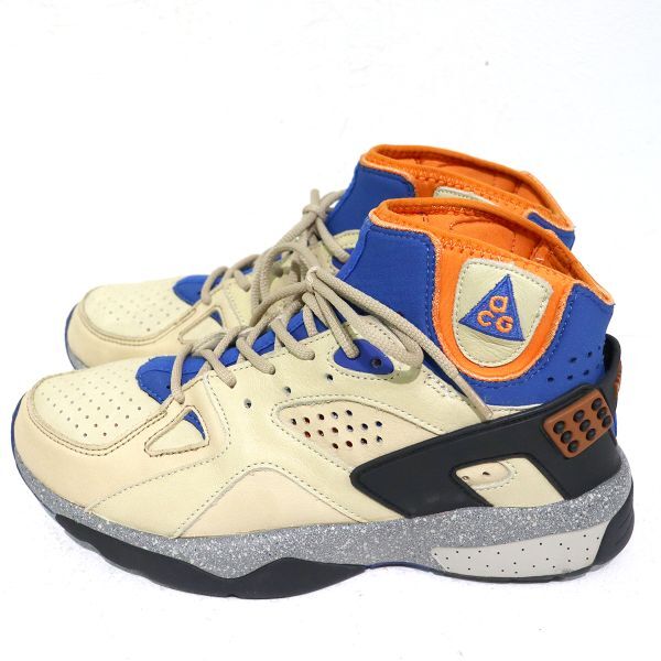 NIKE (ナイキ) AIR MOWABB “CREAM / BRIGHT MANDARIN” / エアモワブ 309515-181 中古品 27.5cm / S00654_画像2