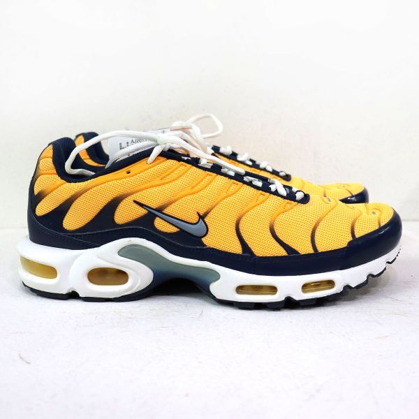 NIKE (ナイキ) AIR MAX PLUS SE “LASER ORANGE/OBSIDIAN MIST” / エアマックス プラス AJ2013-800 美中古品 30cm / S00618_画像4