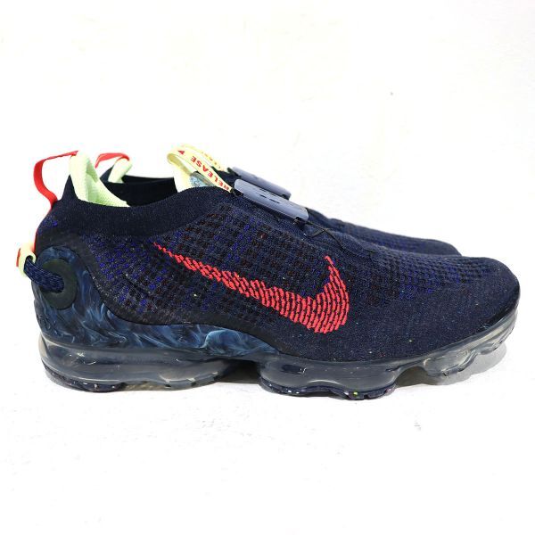 NIKE (ナイキ) VaporMax 2020 Flyknit “Obsidian Siren Red” / ヴェイパーマックス フライニット CW1765-400 美中古品 30cm / S00667_画像4