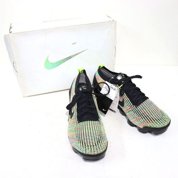 NIKE ( Nike ) AIR VAPORMAX FLYKNIT 3 /veipa- Max fly knitted 3 AJ6900-006 unused goods 30cm / S00708