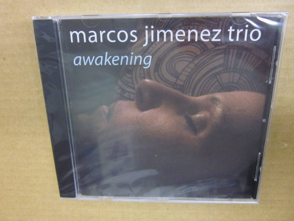 jj39/未開封　JAZZ　ピアノトリオ　CD　輸入盤　/MARCOS JIMENEZ TRIO / AWAKENING_画像1