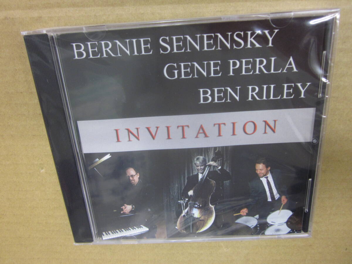 jj90/未開封　JAZZ　ピアノトリオ　CD　輸入盤　/ BERNIE SENENSKY TRIO / INVITATION_画像1