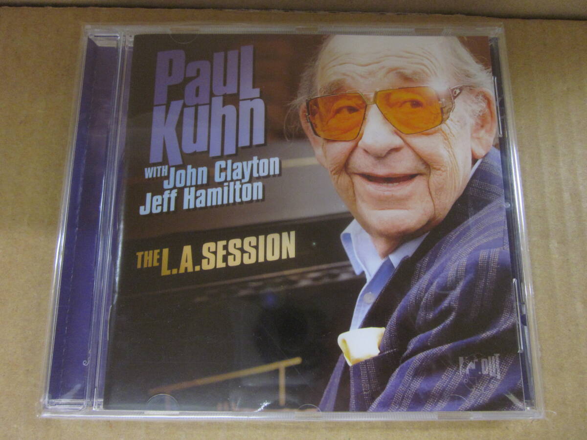 jj128/未開封　JAZZ　ピアノトリオ　CD　輸入盤　/ PAUL KUHN TRIO / THE L.A. SESSION_画像1