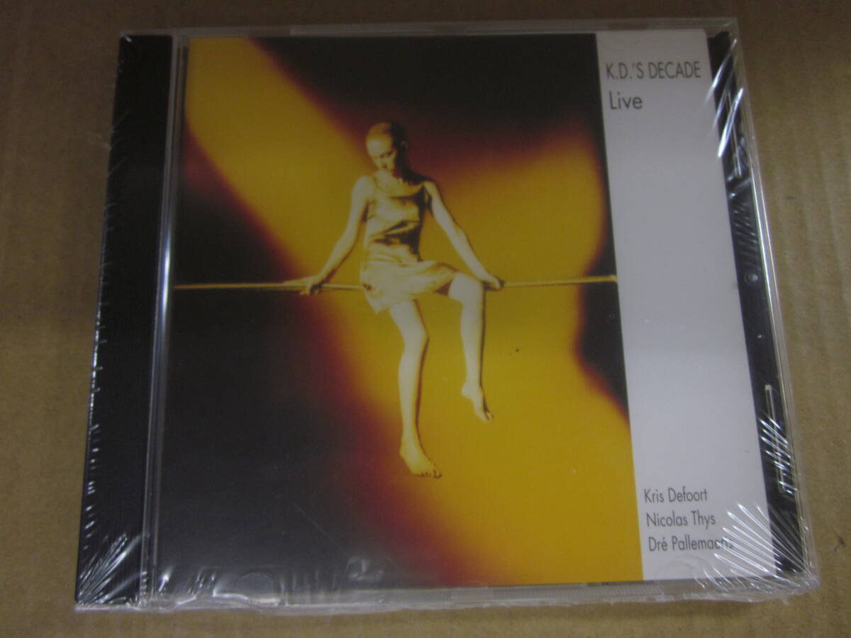 jj194/未開封　JAZZ　ピアノトリオ　CD　輸入盤　/K.D.’S DECADE / LIVE_画像1