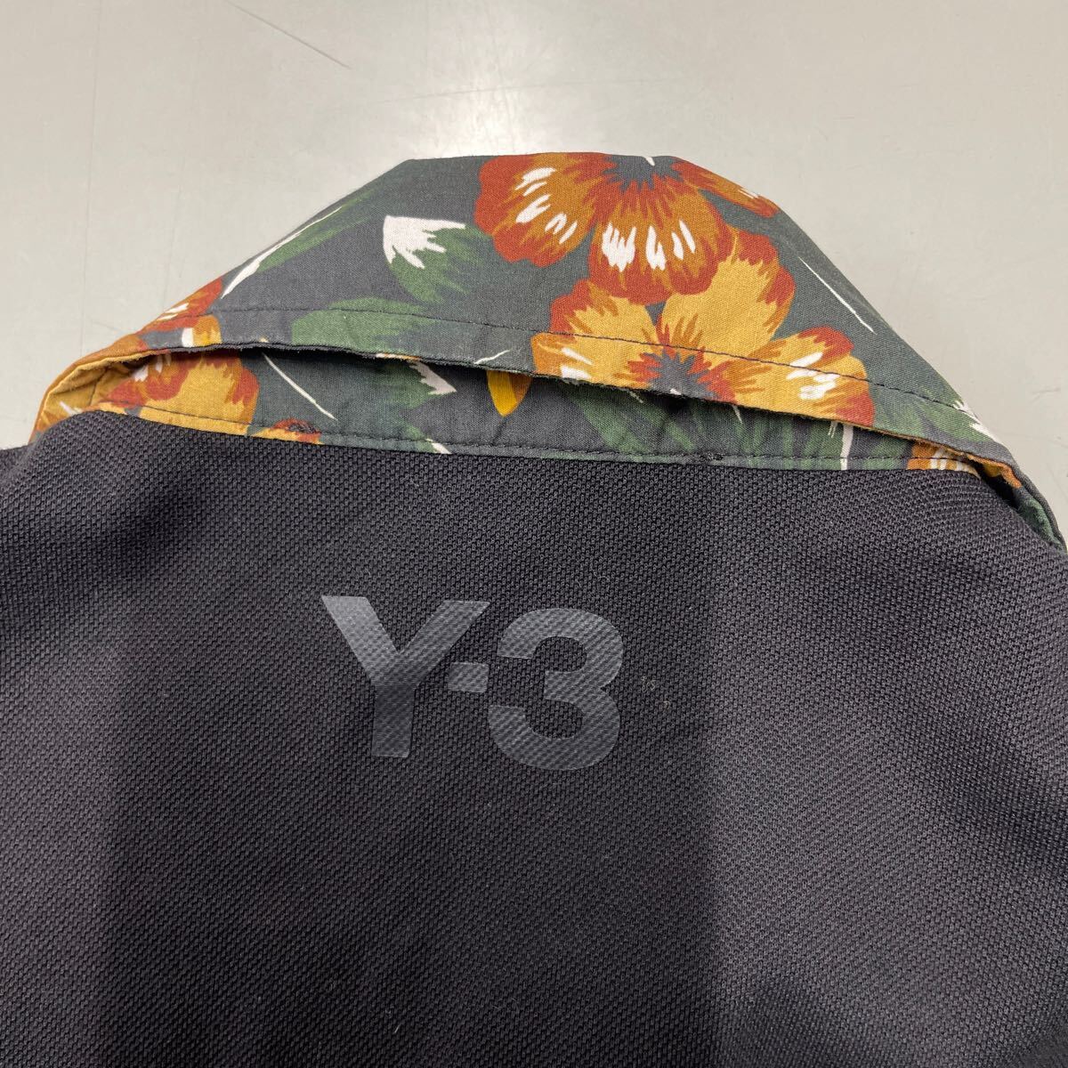 Y-3ワイスリー adidasアディダス S89472 半袖 鹿の子 ポロシャツ 黒 ブラック XSサイズ メンズ レディース ヨウジヤマモト YOHJI YAMAMOTO_画像7