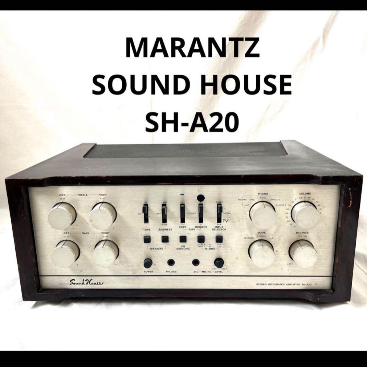 SOUND HOUSE MARANTZ マランツ SH-A20 プリメインアンプ SOUND HOUSE MARANTZ マランツ SH-A20 プリメインアンプ