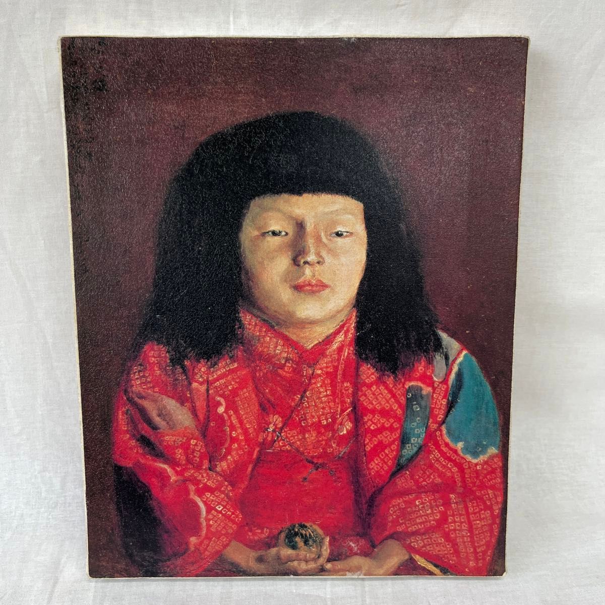 岸田劉生展麗子之像 1922年11月2日(1925年1月14日補筆)|Yahoo 岸田劉生展麗子之像 1922年11月2日(1925年1月14日補筆)|Yahoo