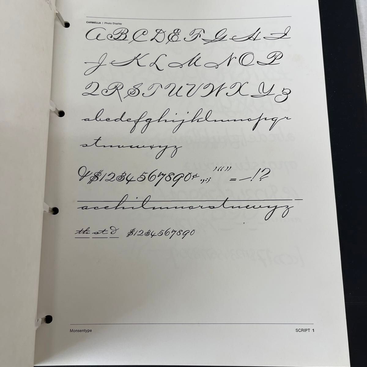 最終価格 モンセン・スーパー・ディスプレイ欧文書体清刷集 1 最終価格 モンセン・スーパー・ディスプレイ欧文書体清刷集 1