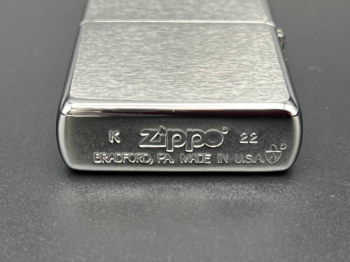 (11600)ZIPPO/ジッポ　Armor/アーマー　2022年11月 製造　ジッポー　喫煙具　着火未確認　現状品　【ジャンク】_画像4