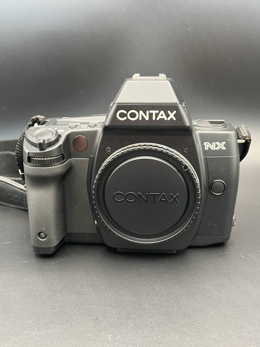 (8257)CONTAX/コンタックス NX　3,5-5,6/28-80mm 3,5-4,5/70-200mm　本体/レンズ 3点おまとめ 動作未確認　中古/現状品_画像2