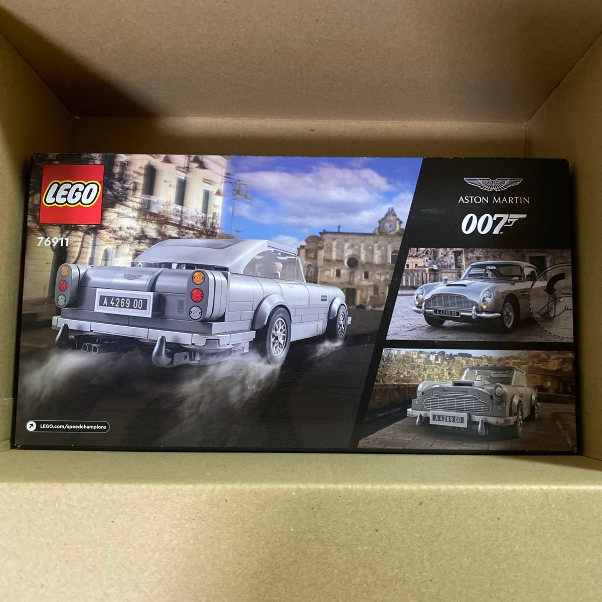 新品未開封　LEGO レゴ　007 ノータイムトゥダイ　ダニエルクレイグ　スピードチャンピオン　アストン マーティン　公式アイテム