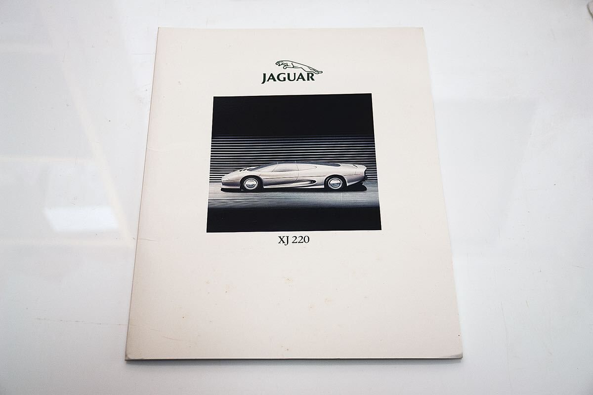 ★JAGUAR XJ220 プロトタイプ 6.2 V12 1988年プレスキット_画像3
