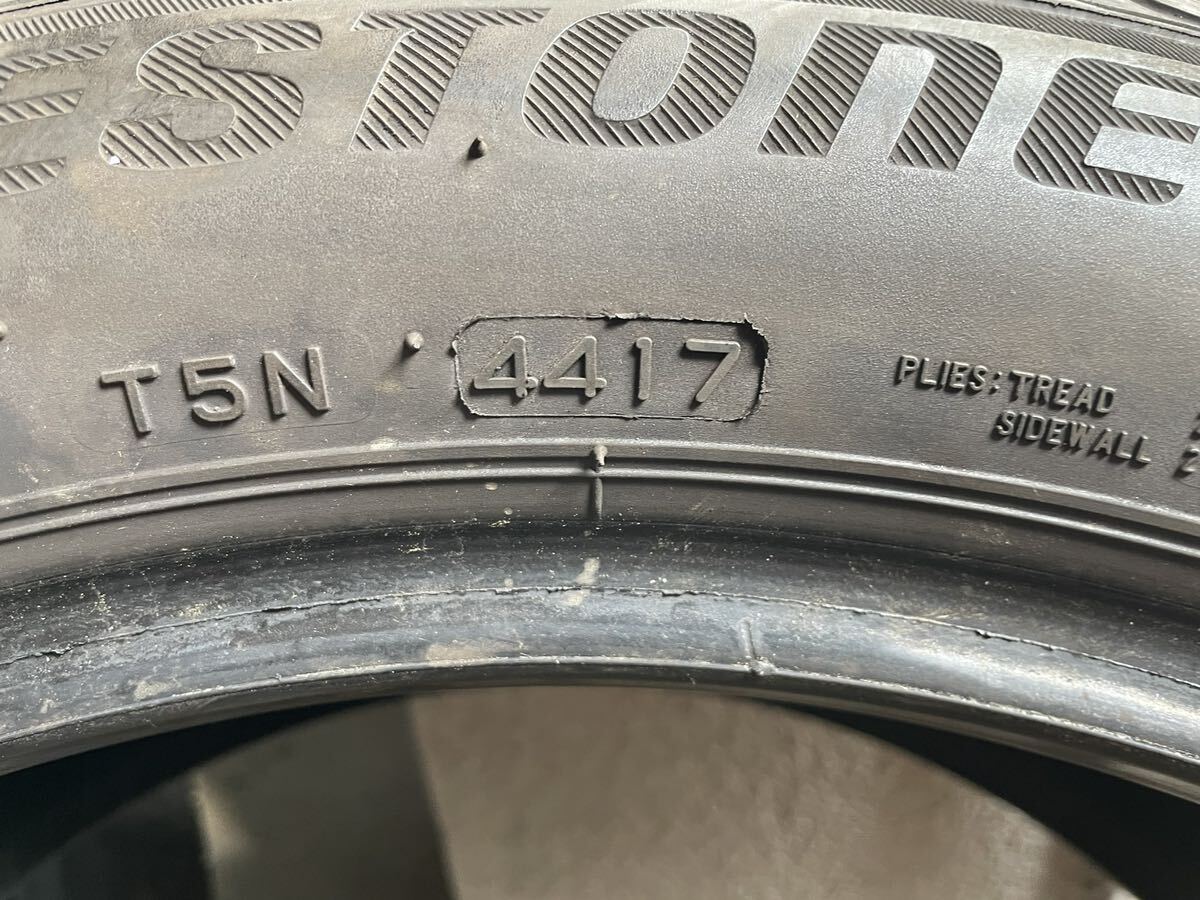 ブリヂストン BRIDGESTONE TURANZA T001 225/50R18 ☆ RSC 2017年製 2本セット_画像7