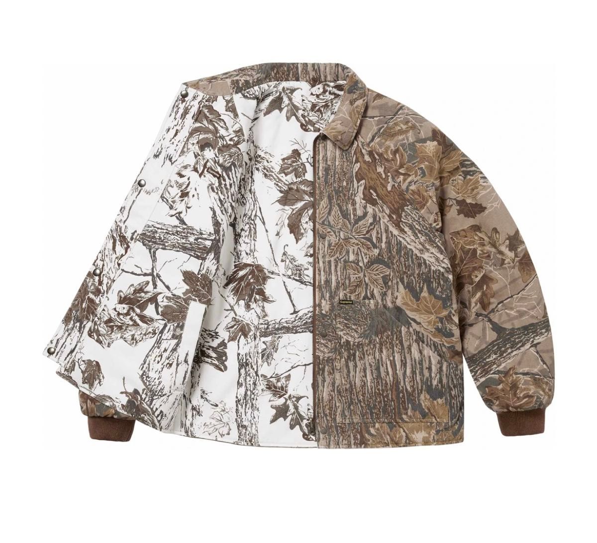 Supreme RealTree Reversible Quilted Work Jacket|Yahoo Supreme RealTree Reversible Quilted Work Jacket|Yahoo