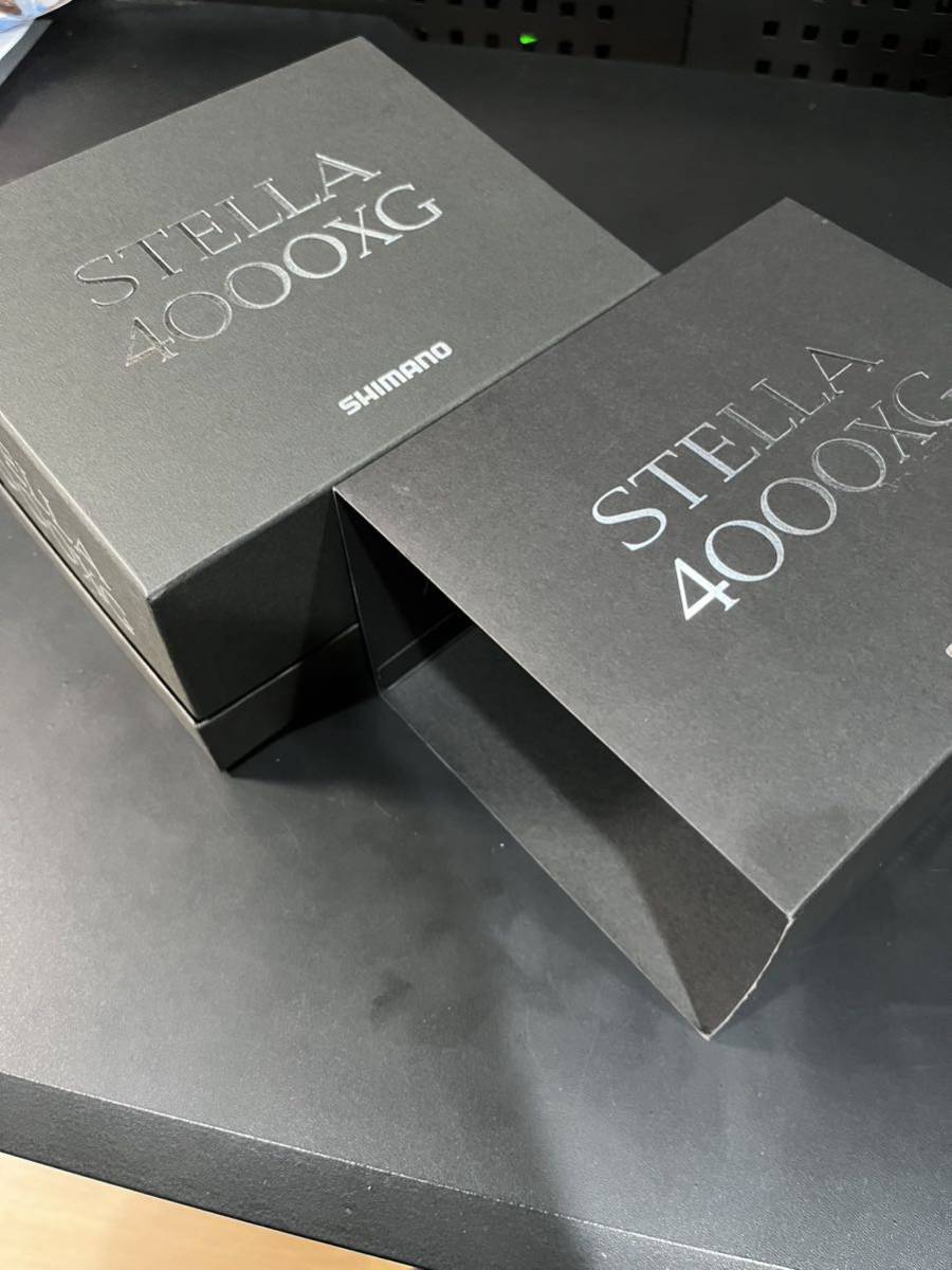 シマノ SHIMANO ステラ 4000XG STELLA 箱のみ リール本体以外 リールバッグ リールケース 未使用品 その他備品_画像1