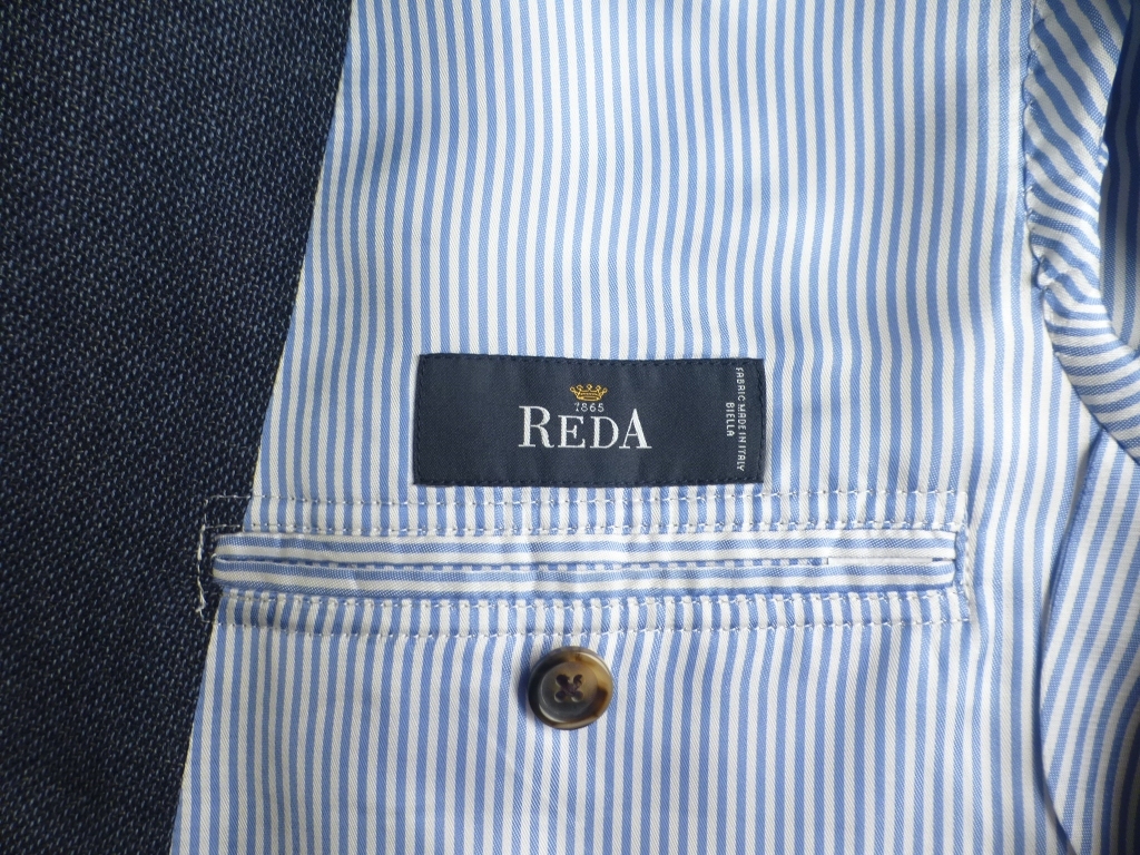 ◆BROOKS BROTHERS ジャケット 44R 美品 イタリア生地 REDA Madison ブルーグレー ブルックスブラザーズ_画像3