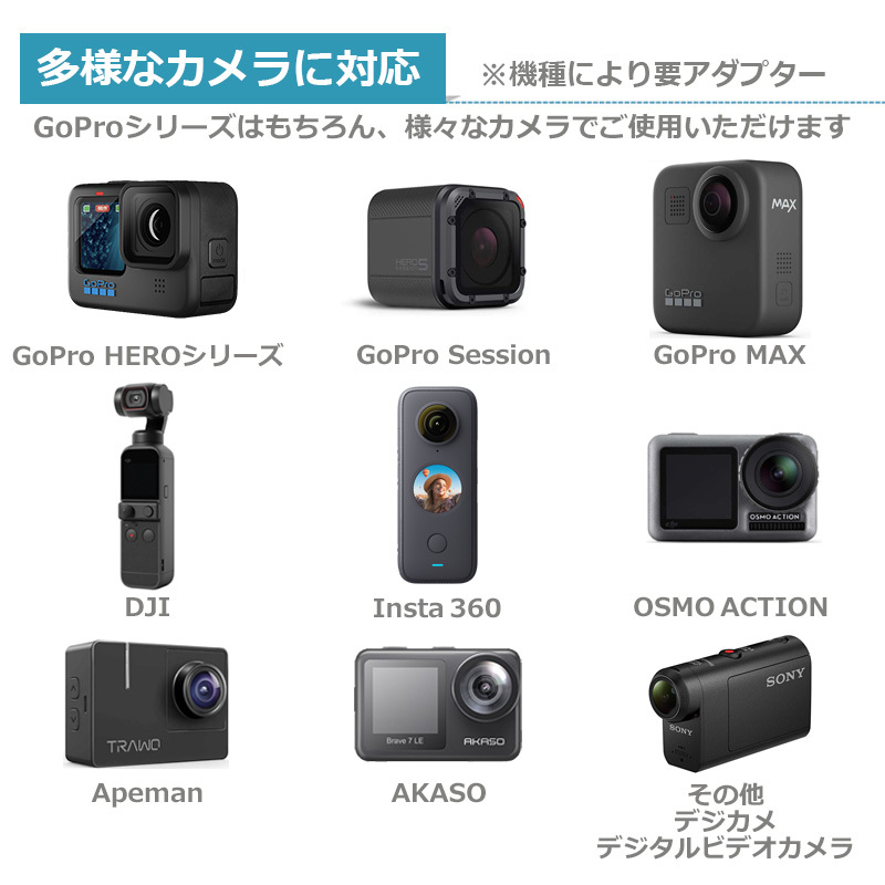 GoPro ゴープロ アクセサリー チェスト マウント アクションカメラ ウェアラブルカメラ ホルダー 取り付け スタンド 胸 送料無料の画像8