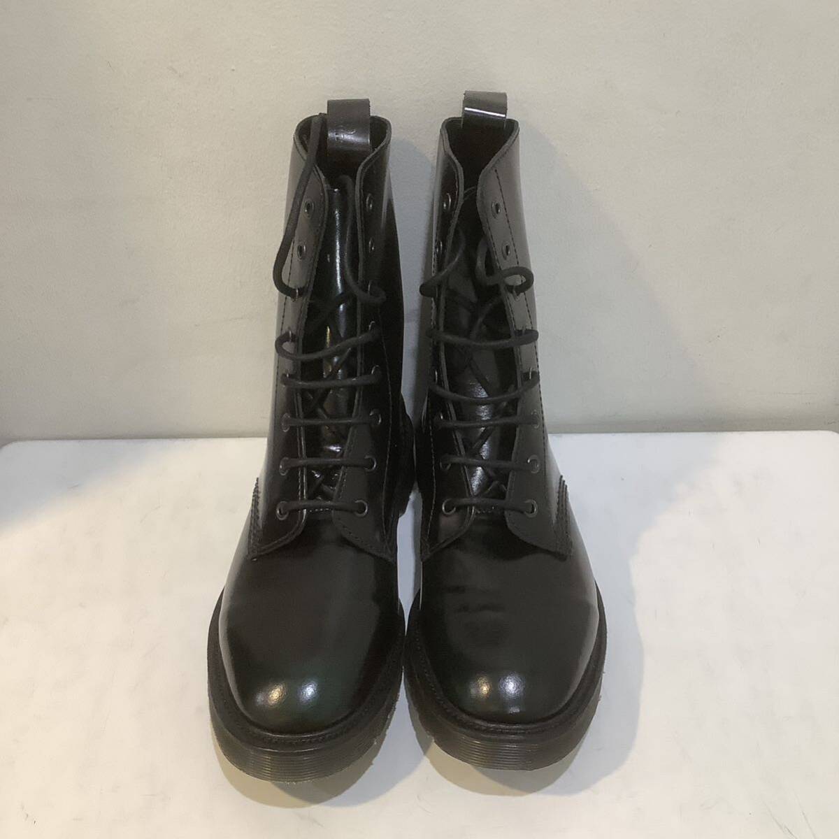 Dr.Martens ドクターマーチン 14625310 LANGSTON ラングストン US-F082003-01 ブラック グリーン サイズUS8 655664_画像2