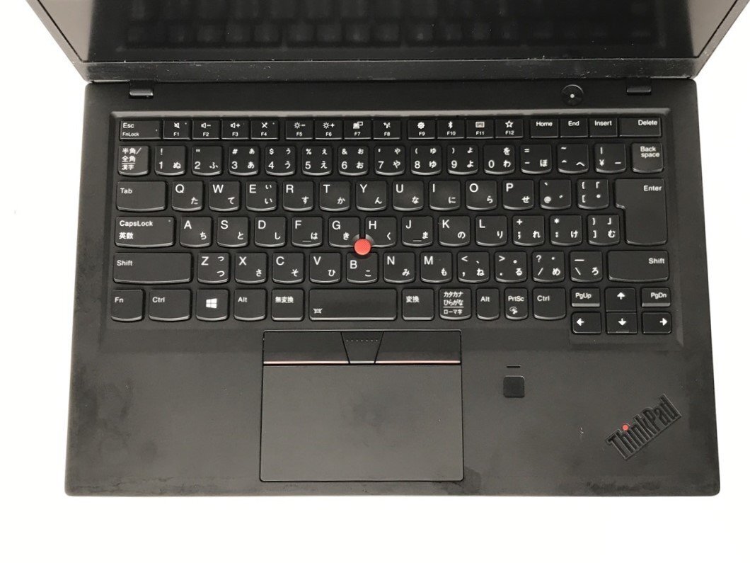 【Lenovo】ThinkPad X1 Carbon 6th 20KGS0BN00 Corei5-8350U 8GB SSD256GB NVMe WEBカメラ Windows10Pro 14inch フルHD 中古ノートPC_画像2