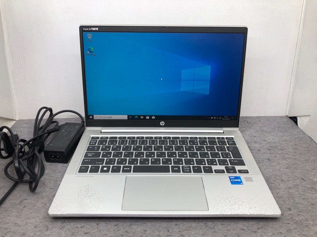 【hp】ProBook 430 G8 Corei5-1135G7 16GB SSD256GB NVMe WEBカメラ Bluetooth Windows10Pro 13.3インチ 中古ノートPCの画像1