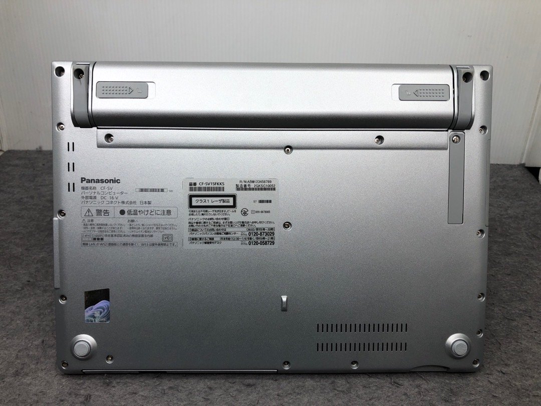 ジャンク【Panasonic】Let'snote CF-SV1 Corei7-1185G7 16GB ストレージなし 中古ノートPC BIOSパスあり_画像6