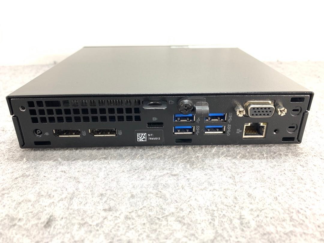 【DELL】OPTIPLEX 5070 Micro Corei5-9500T メモリ16GB SSD512GB Windows10Pro 中古 小型デスクトップパソコンの画像3