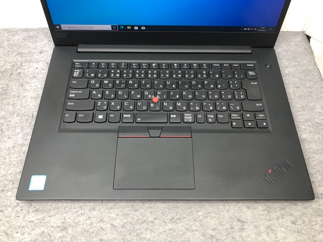 【Lenovo】ThinkPad P1 20MES02700 Corei7-8750H 32GB SSD512GB NVMe NVIDIA Quadro P1000 Windows10Pro 15.6inch フルHD 中古ノートPC_画像2