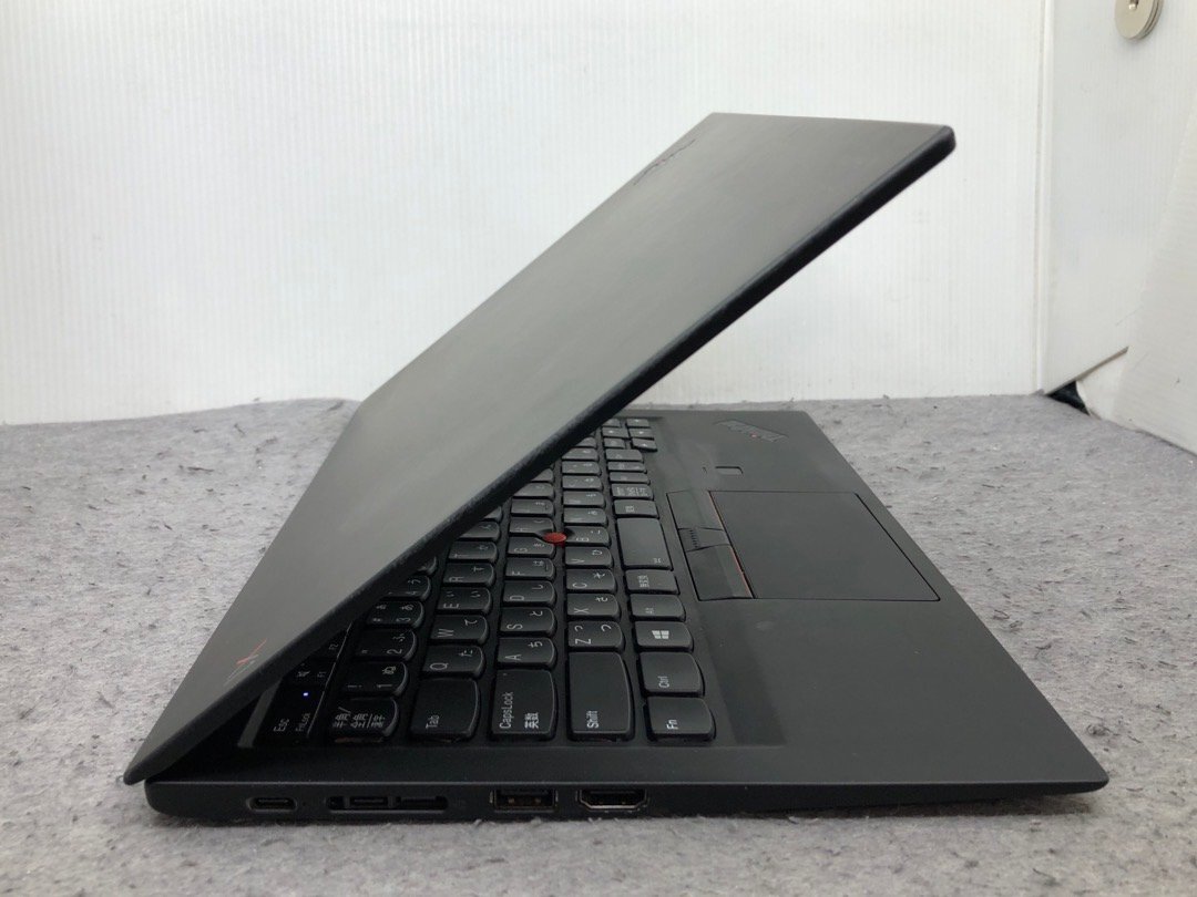 ジャンク【Lenovo】ThinkPad X1 Carbon 6th Corei5-8350U 8GB SSD256GB NVMe Windows10Pro 14inch フルHD 中古ノートPC タッチパッド不良_画像7