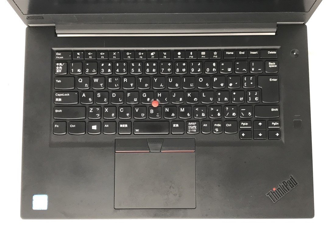 【Lenovo】ThinkPad P1 20MES02700 Core i7-8750H メモリ32GB SSD512GB NVMe NVIDIA Quadro P1000 Windows10Pro 15.6inch FHD 中古ノートPCの画像2