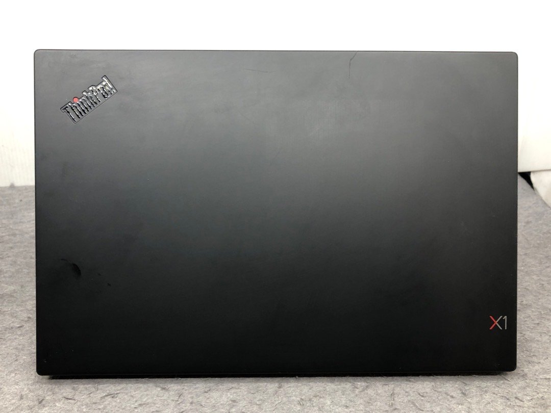 ジャンク【Lenovo】ThinkPad X1 Carbon 6th Corei5-8350U 8GB SSD256GB NVMe Windows10Pro 14inch フルHD 中古ノートPC タッチパッド不良の画像5