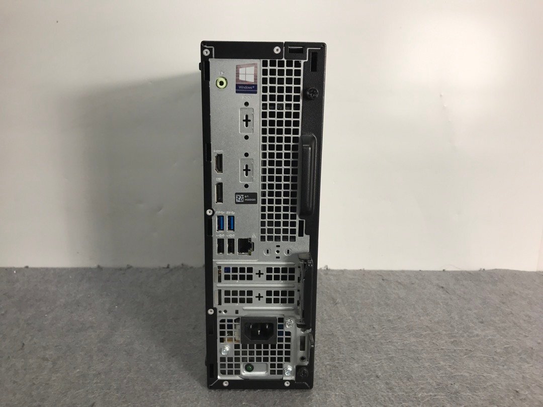 【DELL】OPTIPLEX 3070 SFF Core i3-9100 メモリ4GB SSD256GB NVMe DVDマルチ Windows11Pro 中古デスクトップPC_画像6