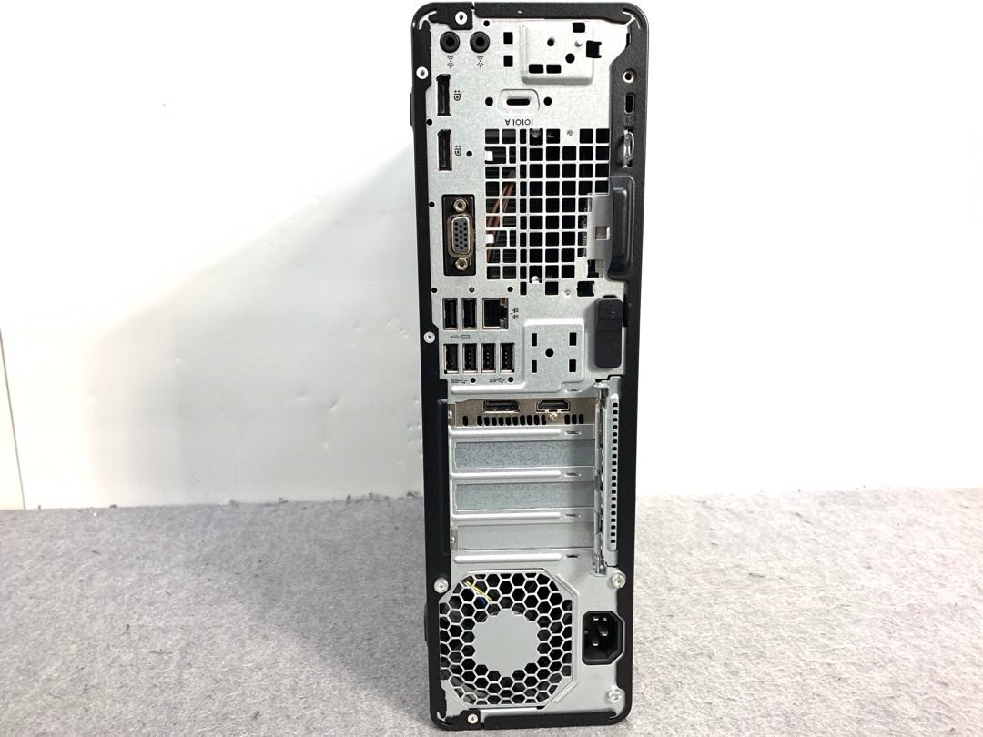 【hp】EliteDesk 800 G5 SFF Core i7-9700 メモリ8GB HDD500GB DVDマルチ RadeonRX550X Windows10Pro 中古デスクトップPCの画像4