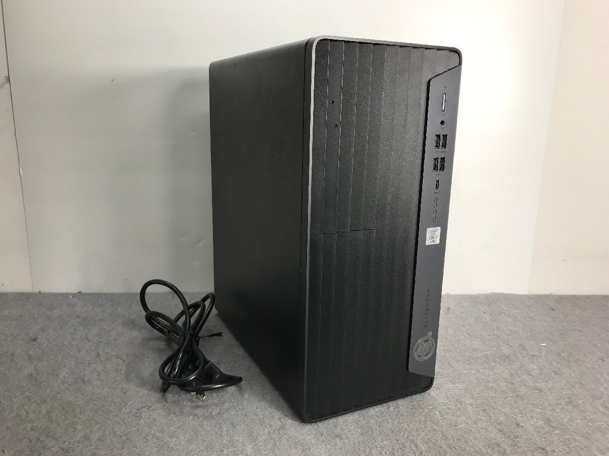 【hp】EliteDesk 800 G6 Tower Corei7-10700 メモリ32GB SSD512GB NVMe DVDマルチ Windows10Pro 中古デスクトップパソコン_画像1