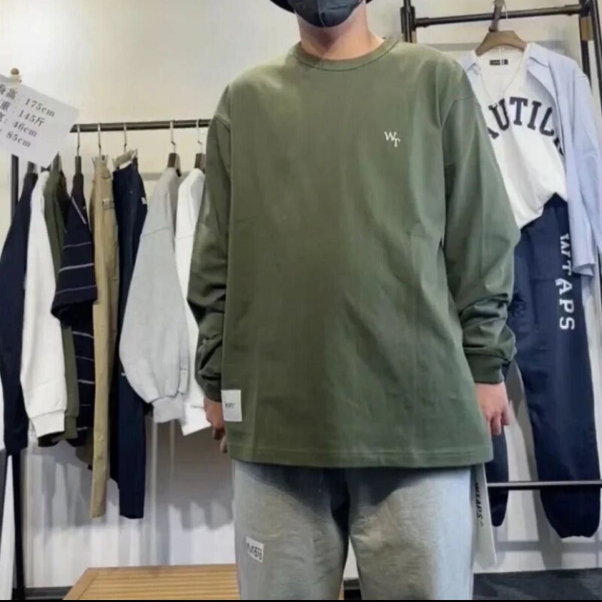 早い者勝ち】WTAPS ロングスリーブTシャツ 長袖 サイズL 早い者勝ち】WTAPS ロングスリーブTシャツ 長袖 サイズL