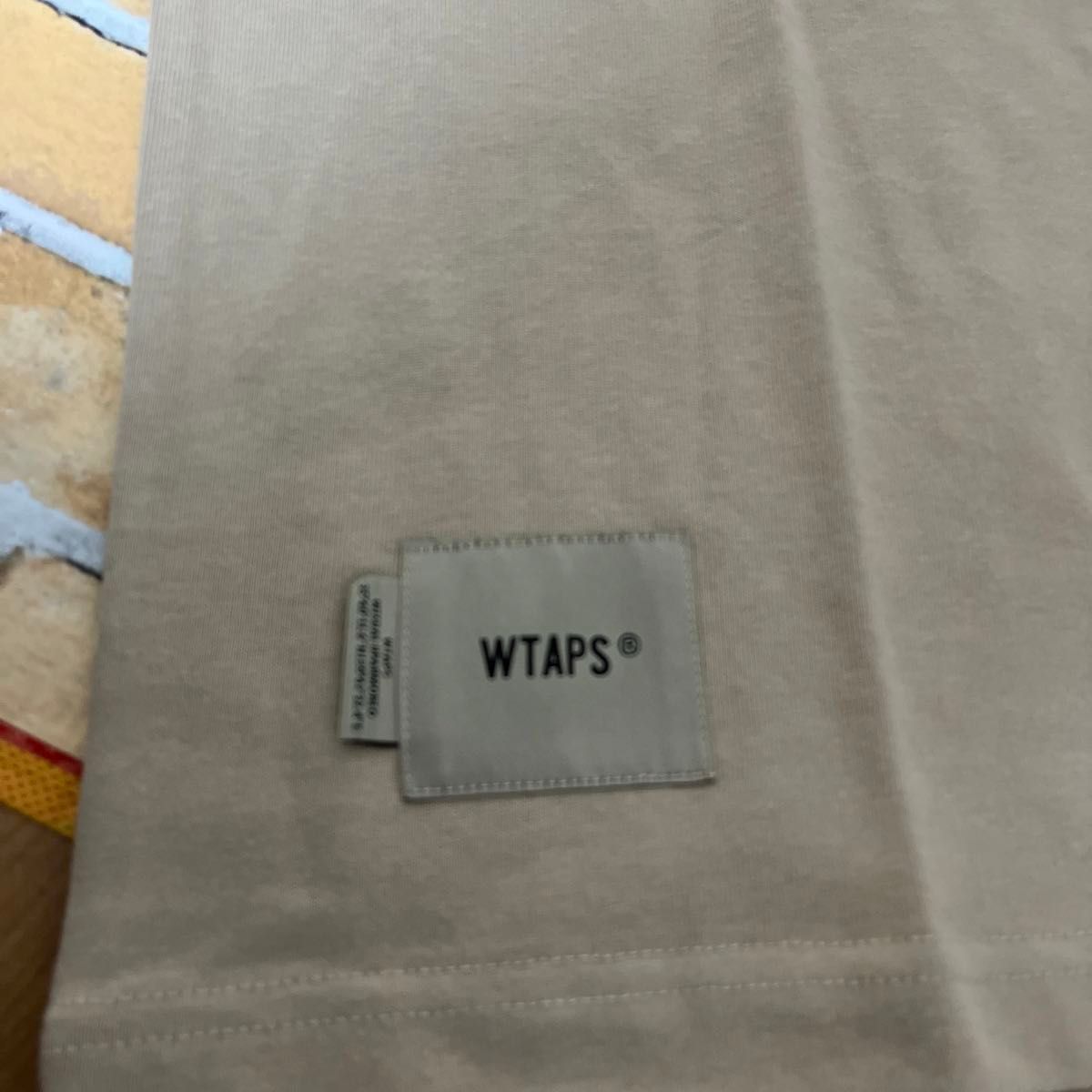 【早い者勝ち】WTAPS ヘビーウェイトTシャツ　半袖　サイズL ベージュ