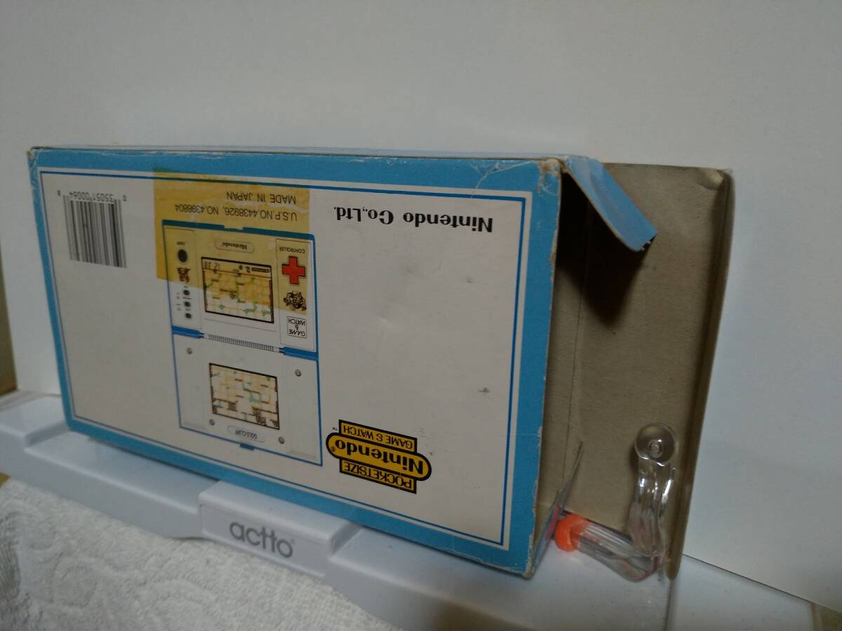 [ beautiful goods ] nintendo Game & Watch Gold Cliff box opinion attaching *Nintendo GAME&WATCH GOLD CLIFF MV-64